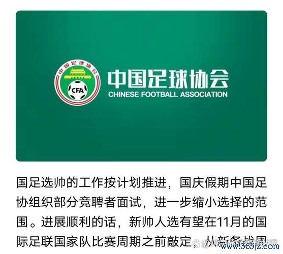 足协调整国字号选帅流程 国足选帅前先确定技术总监