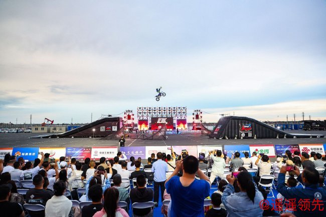 “Freestyle King”花式极限摩托车表演在黑龙江大庆震撼启幕